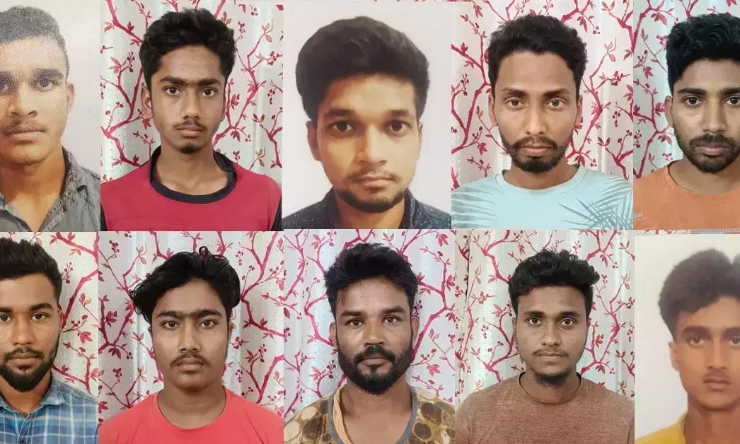 اڈپی : غیر قانونی طور پر ملپے میں رہائش پزیر 10 بنگلہ دیشیوں کو دو سال قید کی سزا