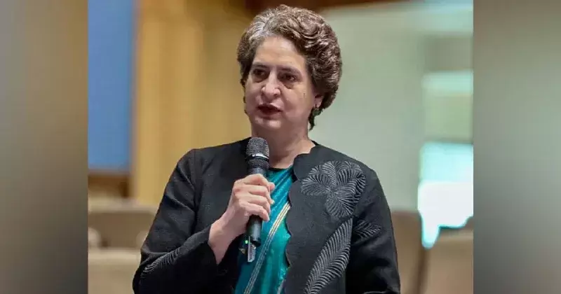 حکومت منریگا کا نام بدلنے میں مصروف، عوامی مسائل نظرانداز: پرینکا گاندھی