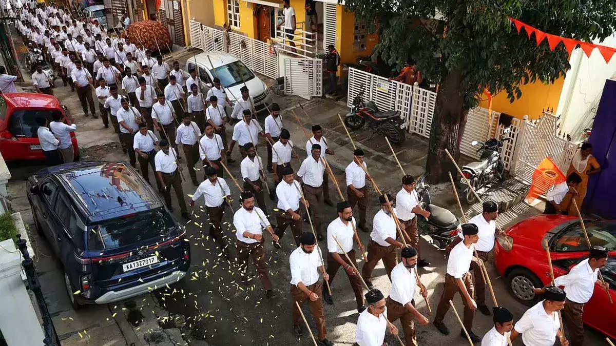 چتیاپور میں آر ایس ایس مارچ کی اجازت مسترد، ہائی کورٹ نے 28 اکتوبر کو امن اجلاس طلب کرنے کی دی ہدایت