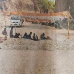 انکولہ : سروس روڈ  تعمیر نہ ہونے پر گاوں والوں نے کیا پُل کا راستہ بند