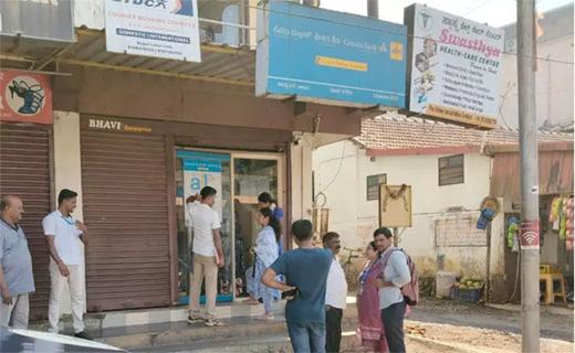 کاپ : ادیاور میں نقاب پوشوں نے کی اے ٹی ایم لوٹنے کی ناکام کوشش