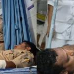 کاروار :  سٹی میونسپل کاونسل کے سابق کاونسلر کا قتل - گرفتار شدہ ملزم نے پولیس پر کیا حملہ -  ملزم کی ٹانگ پر پولیس نے ماری گولی