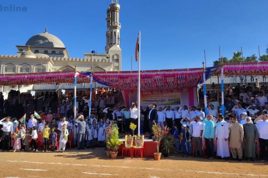 Bhatkal Marks the Celebration of 76th Republic Day