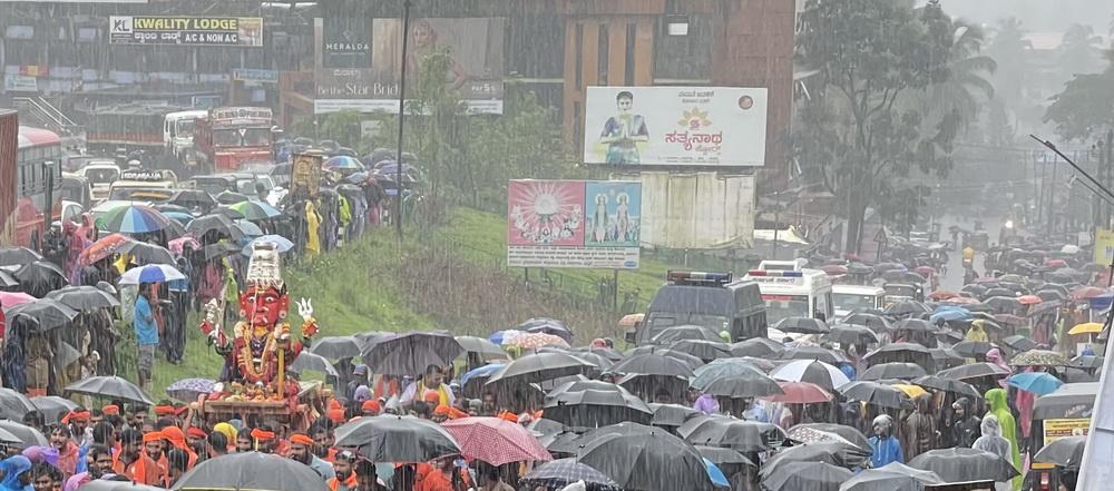 Bhatkal Mari jatra concludes amid heavy rains; thousands participate in immersion procession