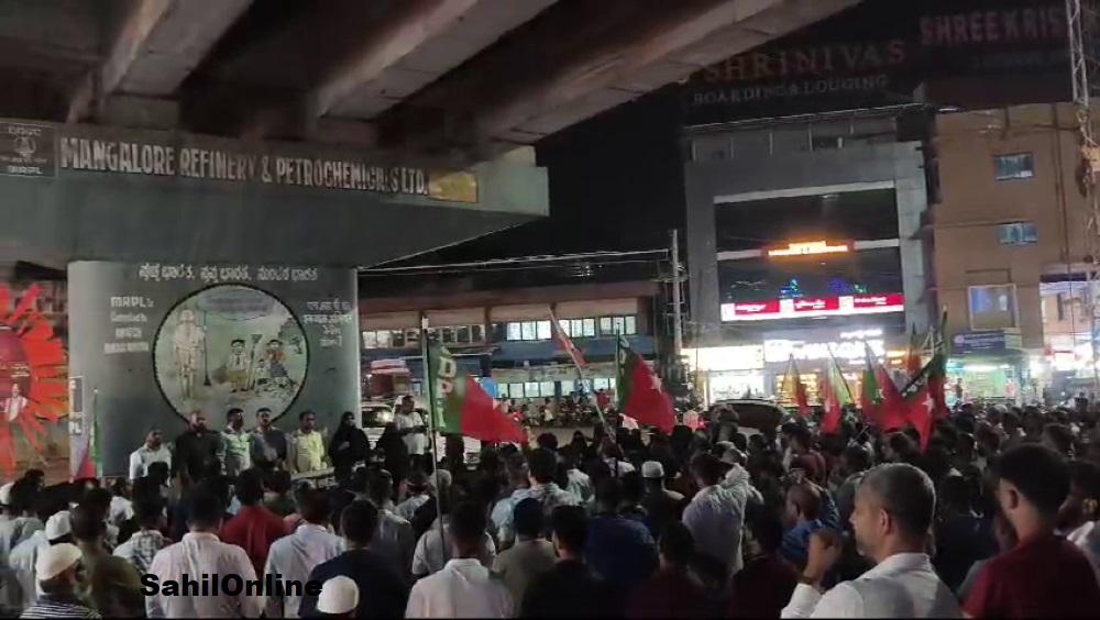 ایس ڈی پی آئی کے قومی صدر ایم کے فیضی کی گرفتاری کے خلاف کارکنان کا احتجاج؛ بی جے پی حکومت پر سیاسی انتقام کا الزام؛ بھٹکل میں بھی کارکنان نے کیا فوری رہائی کا مطالبہ