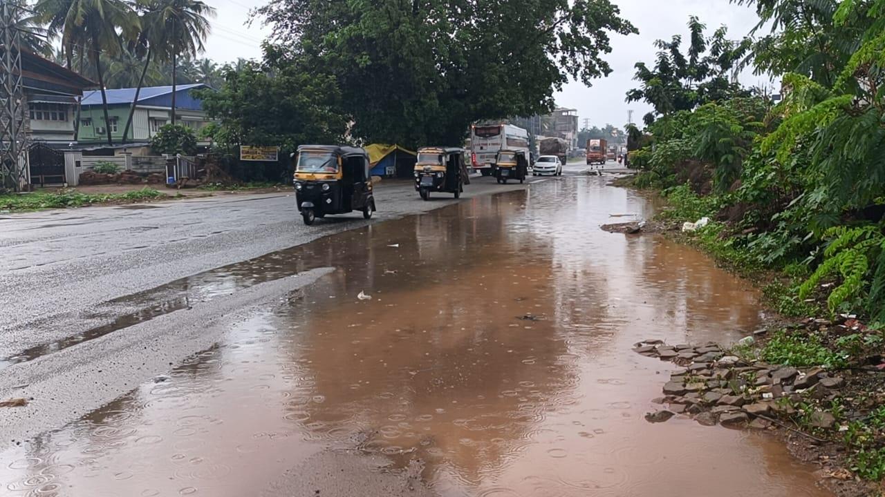 اُترکنڑا میں  بارش کا سلسلہ جاری؛ بھٹکل میں ریکارڈ کی گئی  100 ملی میٹر  بارش