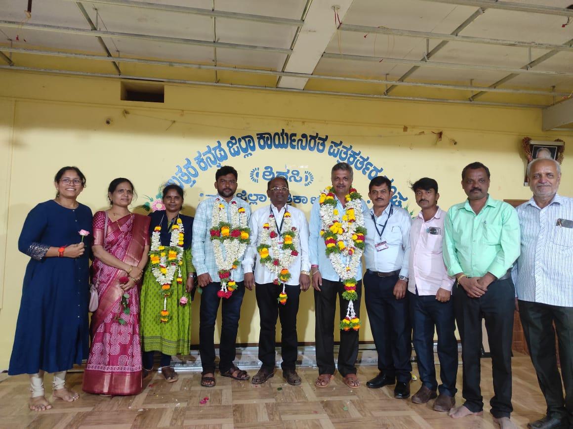 سرسی: اُتر کنڑا جرنلسٹ ایسوسی ایشن کے انتخابات، نرسمہا آڈی صدر منتخب