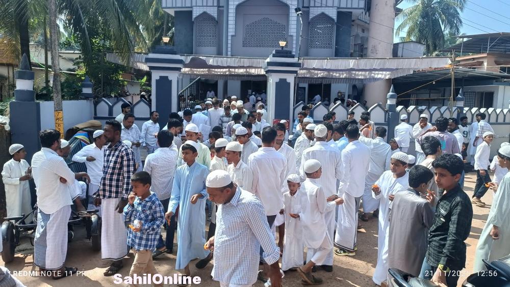 بھٹکل مسجد شریف میں نماز جمعہ اور قاضی جماعت المسلمین کی وضاحت