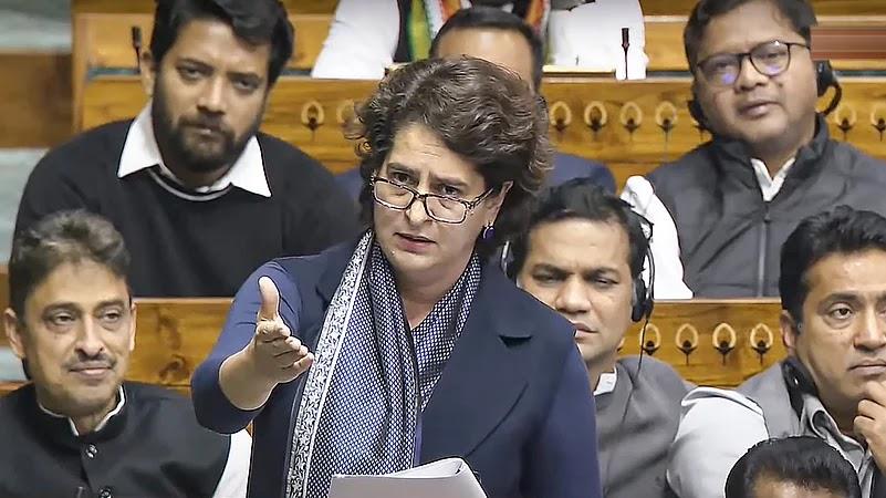 پارلیمنٹ میں خواتین ریزرویشن بل پر گھمسان، مودی کا اپوزیشن پر سخت حملہ، پرینکا گاندھی کا جوابی وار—’جمہوریت کی جیت‘ کا دعویٰ