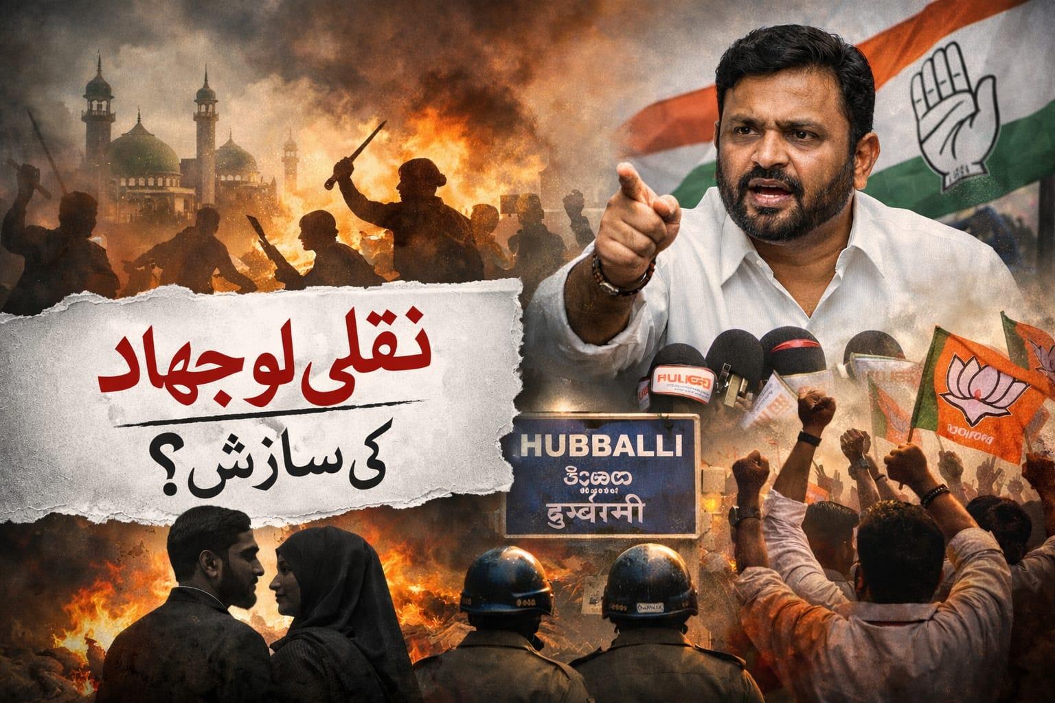 ہبلی میں ’نقلی لو جہاد‘ معاملے کے ذریعے فرقہ وارانہ ماحول خراب کرنے کی سازش: کانگریس کا بی جے پی پر سنگین الزام