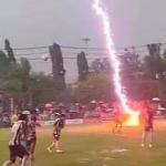 تھائی لینڈ میں فٹبال میچ کے دوران آسمانی بجلی گرنے سے کھلاڑی کی موت 12 زخمی