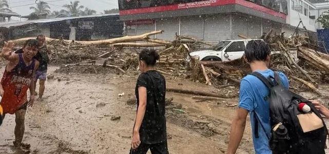 فلپائن میں طوفانی بارش کا قہر، 3 لاکھ 80 ہزار سے زائد افراد متاثر