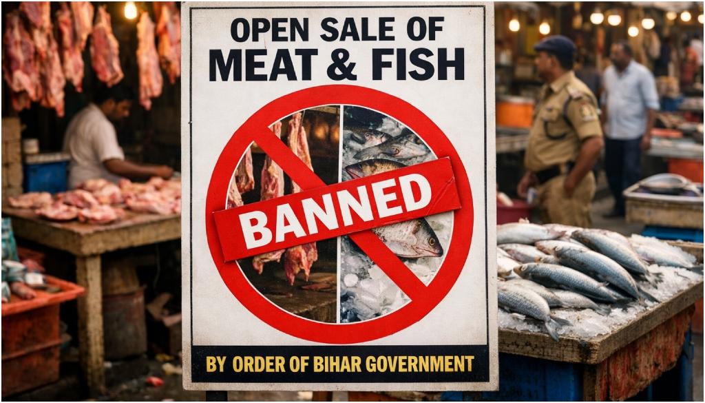 بہار میں گوشت و مچھلی کی فروخت پر پابندی کا فیصلہ، بنگال کی سیاست گرم، ٹی ایم سی نے بی جے پی کوبنایا  نشانہ