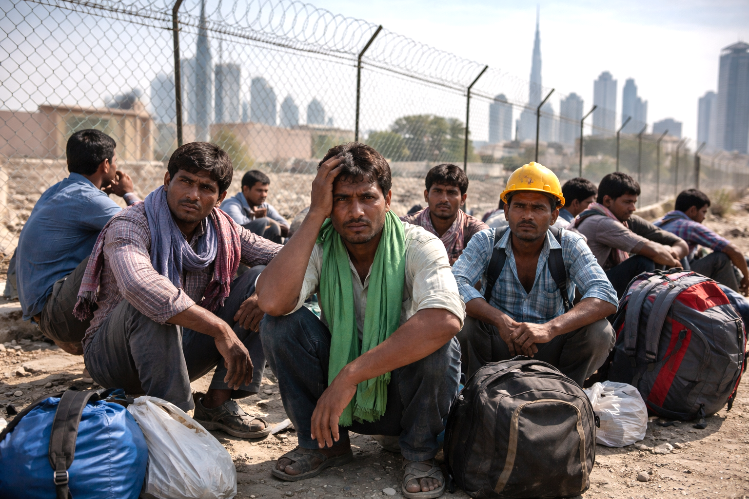 دبئی میں پھنسے ہندوستانی  مزدوروں کے معاملے پر انسانی حقوق کمیشن سنجیدہ، جھارکھنڈ حکومت سے تفصیلی رپورٹ طلب