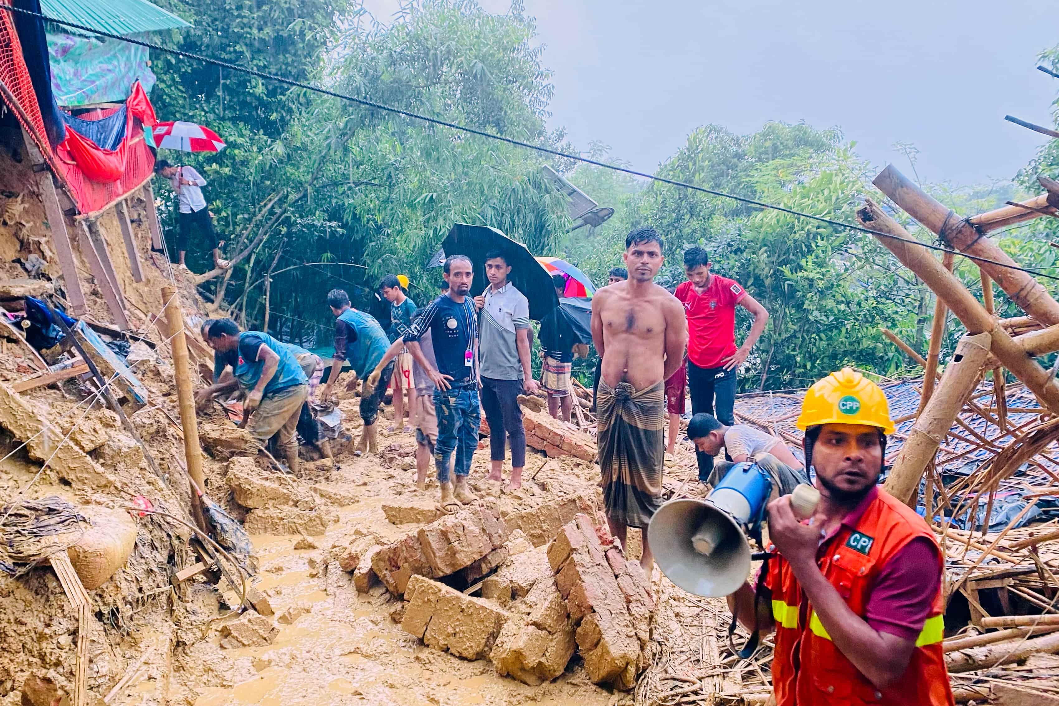 بنگلہ دیش میں بارش کا قہر، سیلاب اور لینڈ سلائیڈنگ سے 51 افراد جاں بحق، 10 لاکھ سے زائد متاثر