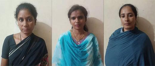 بیندور موکامبیکا مندر میں 80 ہزار روپے چرانے والی 3 خواتین گرفتار