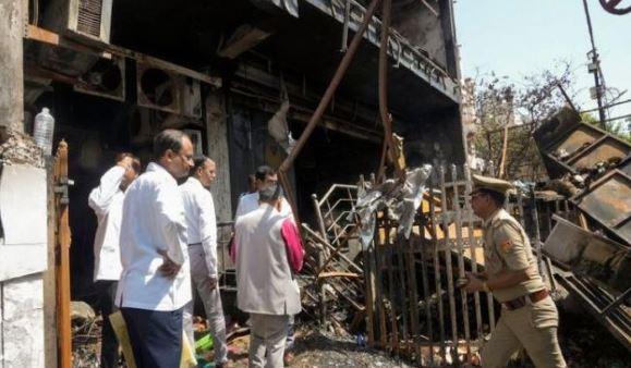 لکھنؤ آتشزدگی: 15 جانیں لینے والی عمارت مسمار ہوگی، ایل ڈی اے عدالت کی منظوری