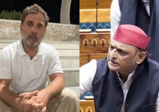 نیٹ پیپر لیک پر اپوزیشن کا اتحاد، راہل–اکھلیش کی قربت سے یوپی میں ہلچل