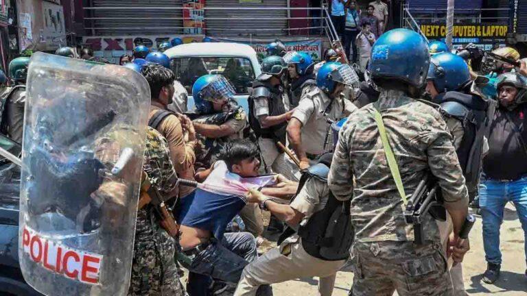 بہار بند: سیوان میں اے کے-47 سے فائرنگ کرنے والا اہلکار معطل، 450 گرفتار