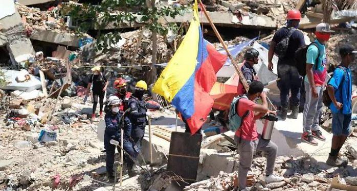 وینزویلا میں زلزلے کی تباہ کاری، 3889 افراد جاں بحق، ریسکیو آپریشن تاحال جاری