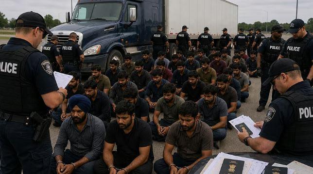 امریکہ میں امیگریشن قوانین کی خلاف ورزی پر 30 ہندوستانی ڈرائیور زیرِ حراست