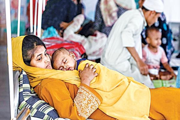 بنگلہ دیش میں خسرے سے بچوں کی اموات کا سلسلہ جاری، تعداد 588 تک پہنچ گئی