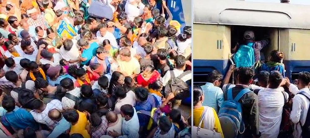 پٹنہ میں ٹرین کی تاخیر پر طلبہ کا شدید احتجاج، پاٹلی پتر اسٹیشن میدانِ جنگ بن گیا؛ پتھراؤ اور توڑ پھوڑ میں متعدد پولیس اہلکار زخمی