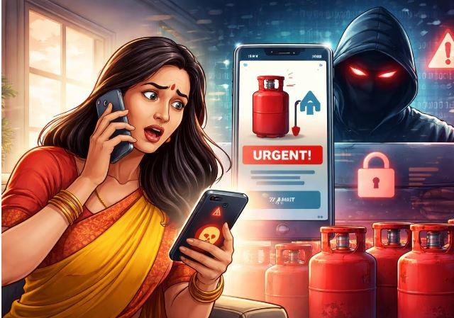 مہاراشٹر  میں سائبر جرائم پیشہ افراد کی ٹھگی: گیس کنکشن بند کرنے کی دھمکی دے کر خاتون سے 3 لاکھ روپے وصول