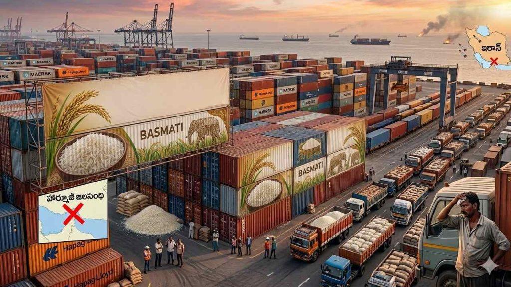 مشرقِ وسطیٰ جنگ کا اثر:  ہندوستانی بندرگاہوں پر بھاری جام، باسمتی چاول و پیاز سمیت کروڑوں کا مال سمندر میں پھنسا