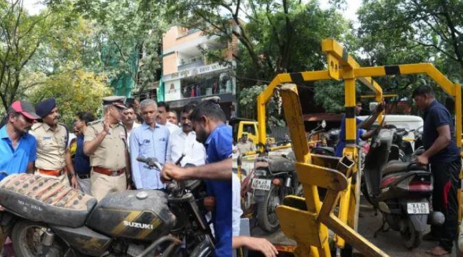 بنگلورو میں 11,346 ضبط شدہ گاڑیوں کی منتقلی شروع، 7 مقامات پر 26 ایکڑ زمین فراہم