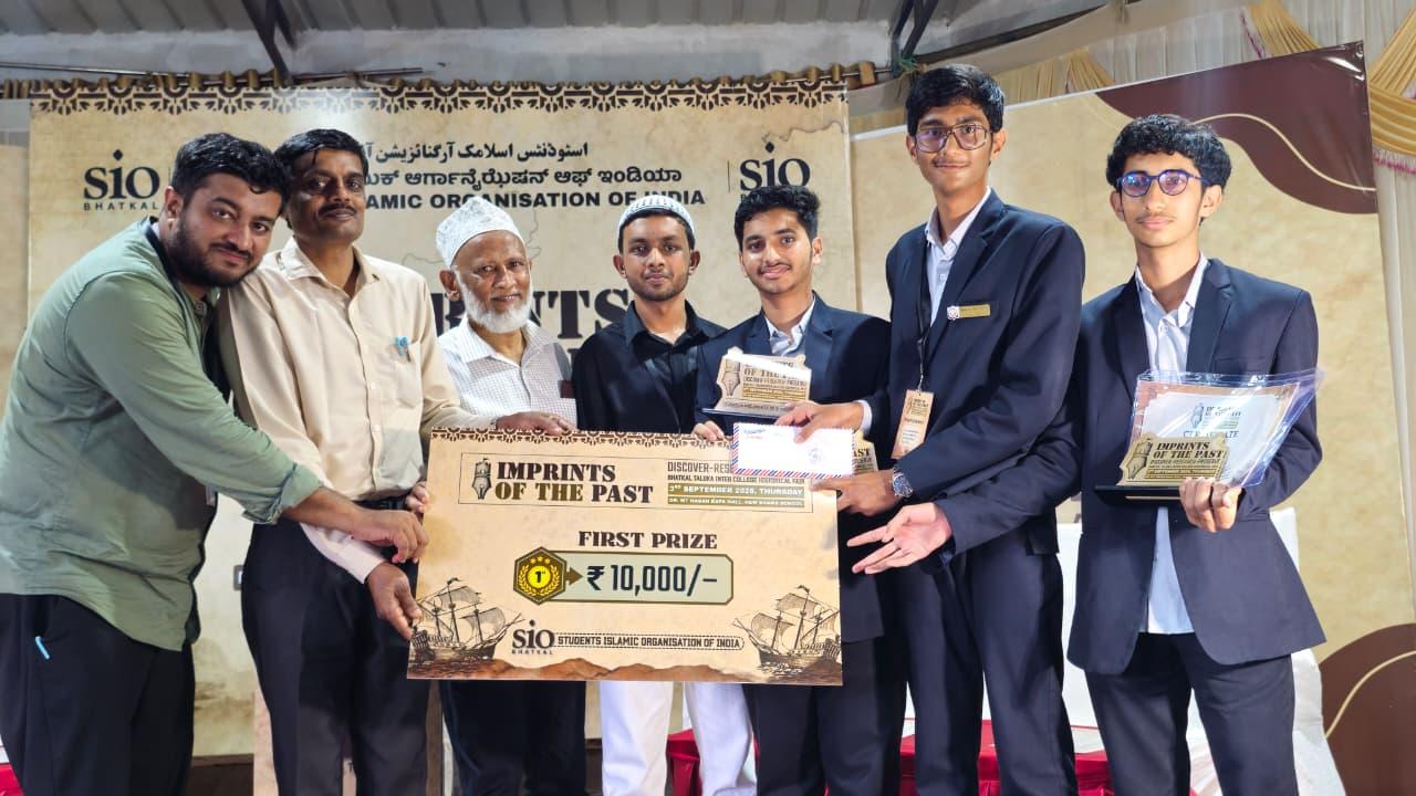 بھٹکل میں ایس آئی او کا انٹر کالج ہسٹری فئیر، طلبہ میں تاریخی تحقیق کے فروغ پر زور