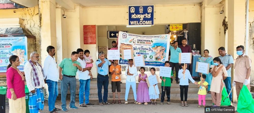 murdeshwar-railway-station-cleaning-drive