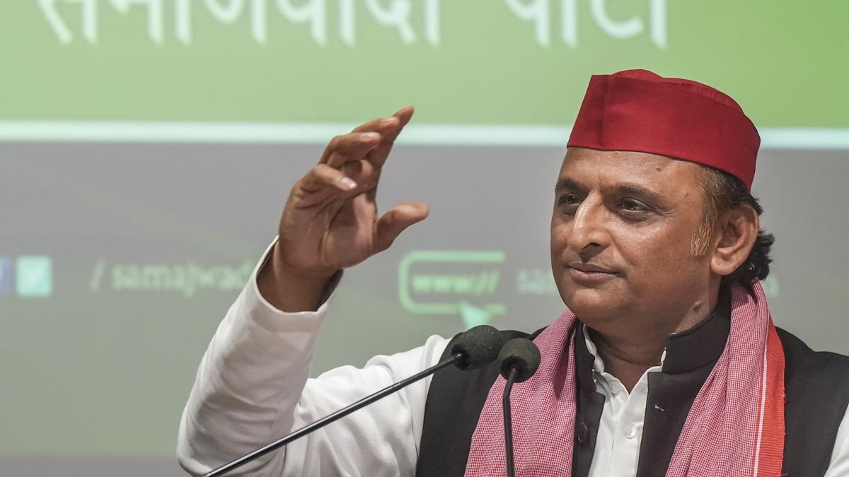 ’بی جے پی اقتدار میں رہی تو انتخابی نظام نہیں بدلے گا‘: اکھلیش یادو