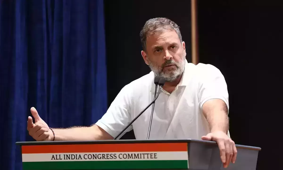 لیہہ تشدد میں سابق فوجی کے بیٹے کی موت، راہل گاندھی کا مودی پر نشانہ، خوف و تشدد کی سیاست کے خاتمے کا مطالبہ