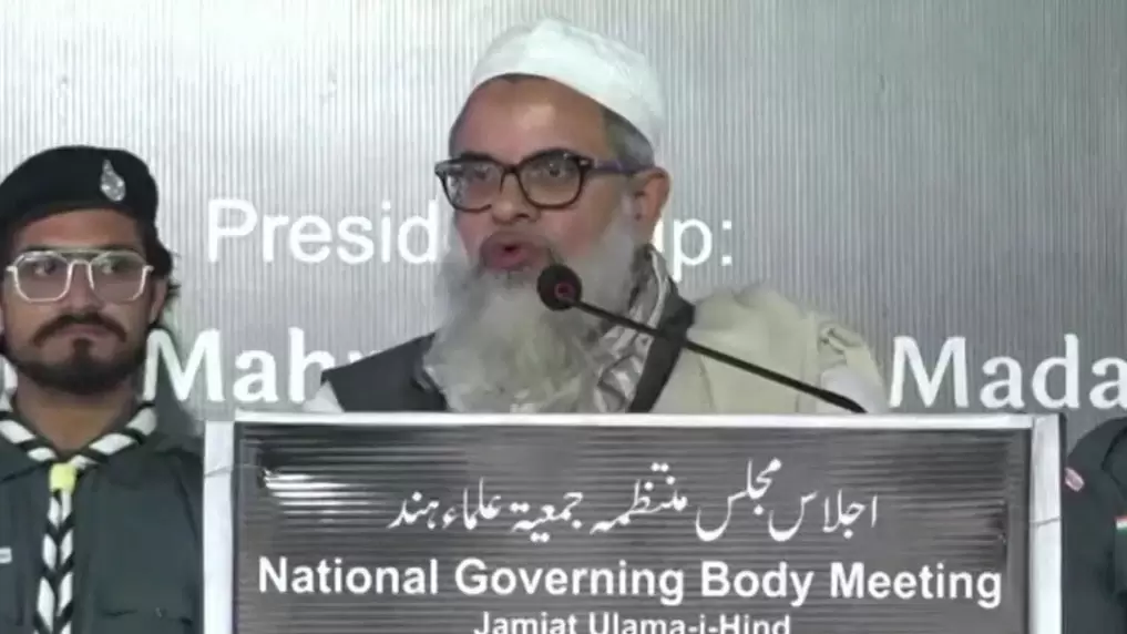 مولانا محمود مدنی کے عدالتی فیصلوں پر تبصرے پر ہنگامہ ، بی جے پی کی سخت برہمی اور کارروائی کا مطالبہ