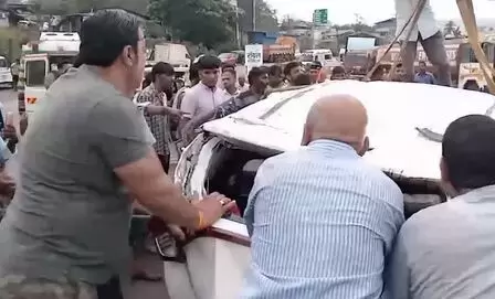 رتناگیری میں المناک حادثہ: تیز رفتار کار خشک ندی میں گرنے سے پانچ افراد ہلاک، دو زخمی