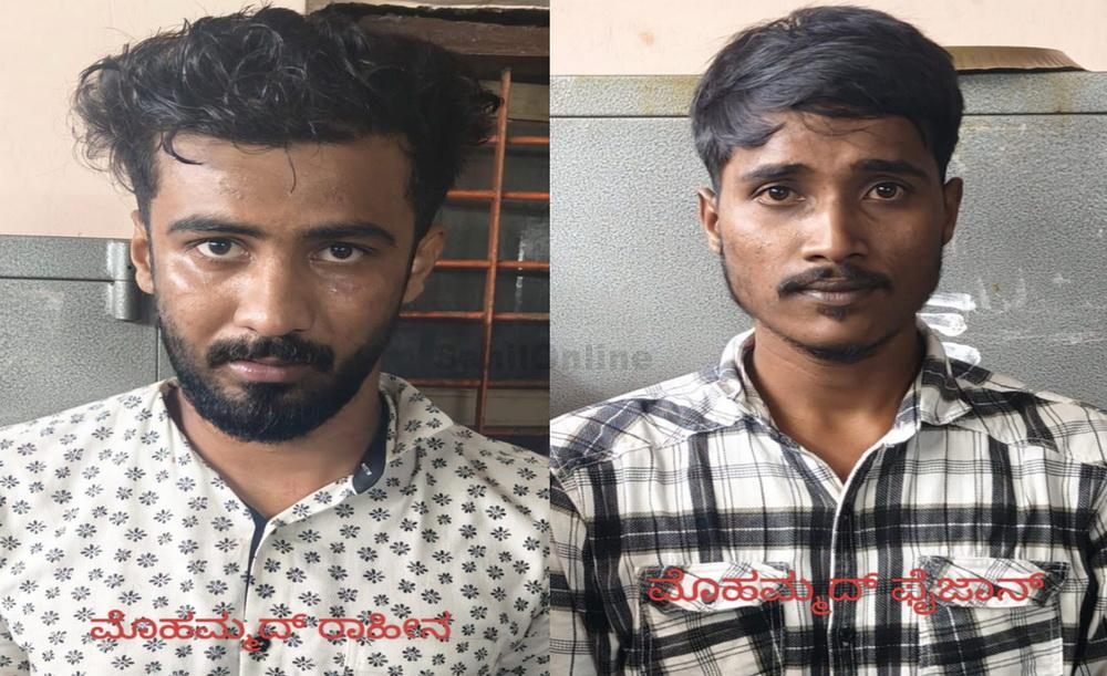 بھٹکل میں پھر سامنے آیا گائے چوری کا معاملہ - سی سی کیمرے میں قید ہوئی پوری واردات - کار سمیت دو ملزمین گرفتار - دو ملزمین فرار