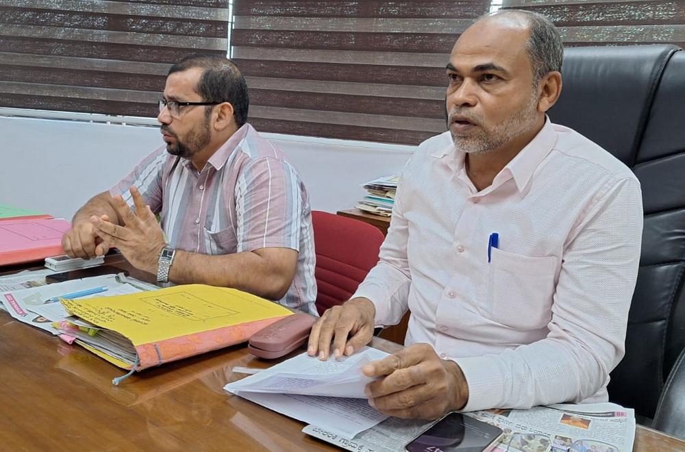 بھٹکل فِش مارکٹ کے تعلق سے سابق رکن اسمبلی کا الزام  بے بنیاد؛  میونسپالٹی کی کوانٹر پریس کانفرنس