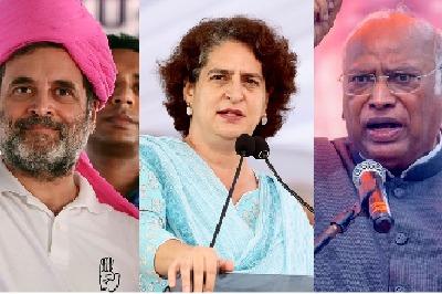 ملکارجن کھرگے، راہل گاندھی اور پرینکا گاندھی کا خواتین کے حقوق و ترقی کے عزم کے ساتھ یومِ خواتین پر مبارکباد