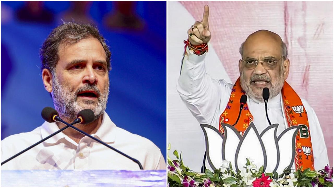 راہل گاندھی کا امت شاہ پر وار: ’بی جے پی غریبوں کو تعلیم یافتہ دیکھنا نہیں چاہتی‘