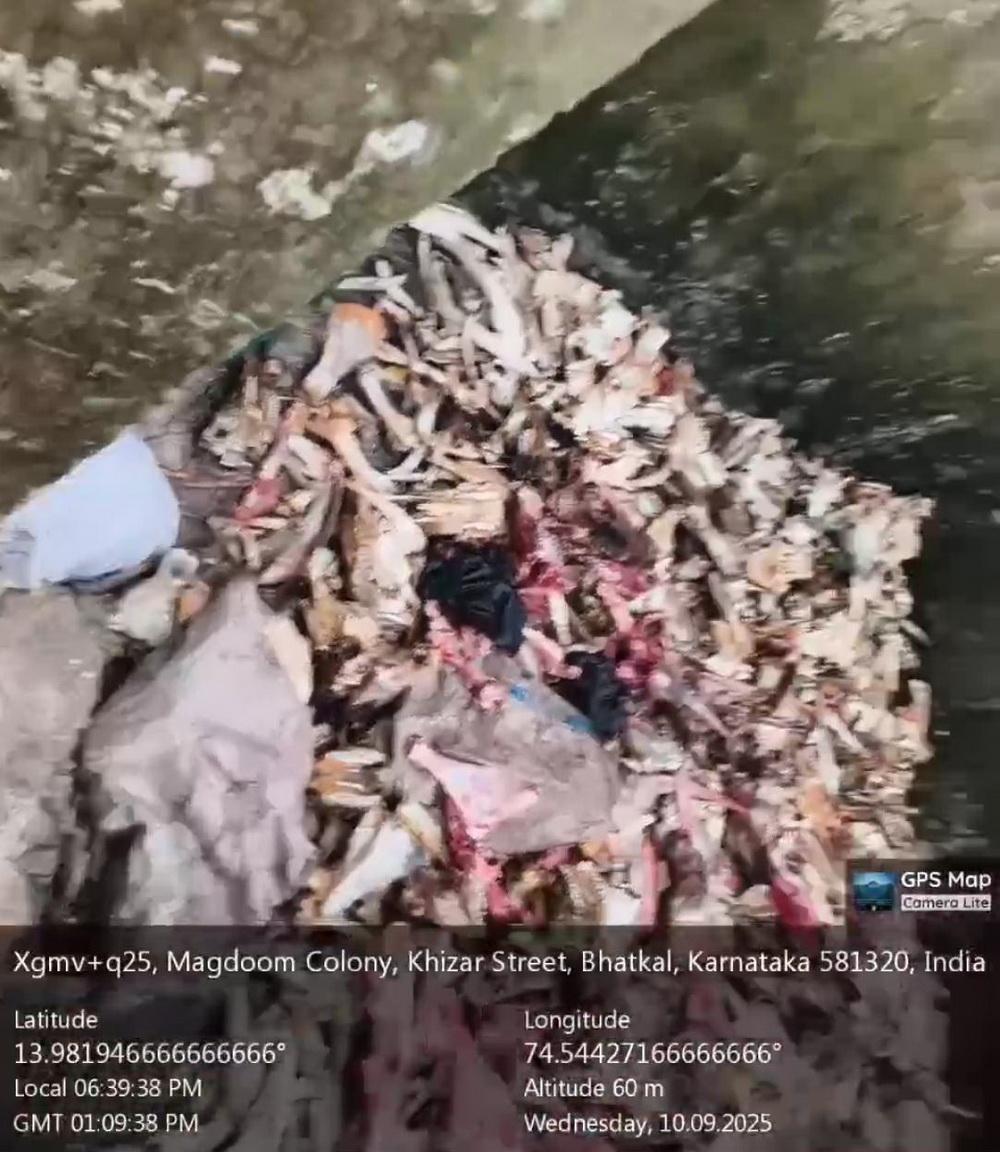 بھٹکل مخدوم کالونی ٹینک کے اندر مویشیوں کی ہڈیاں پھینکنے کے معاملے میں دو ملزمین گرفتار