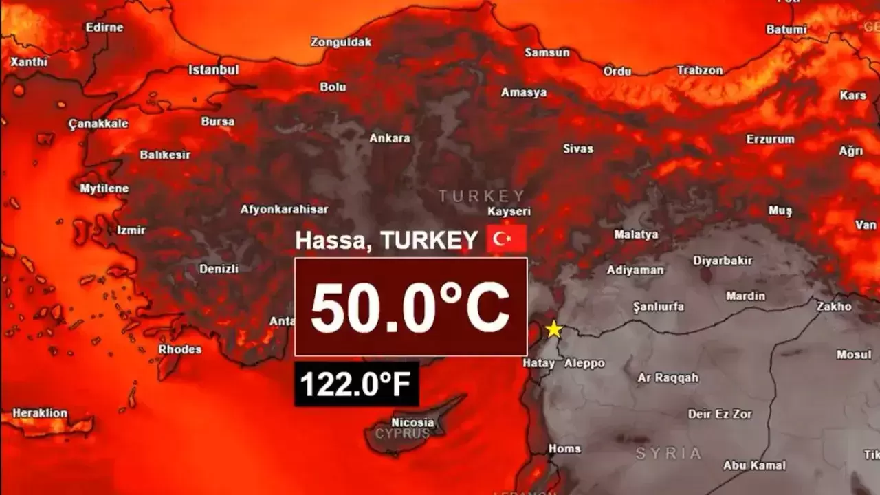 یورپ میں درجہ حرارت کی نئی تاریخ، ترکیہ میں 50.5 ڈگری، یونان سمیت کئی ممالک میں آگ کا قہر