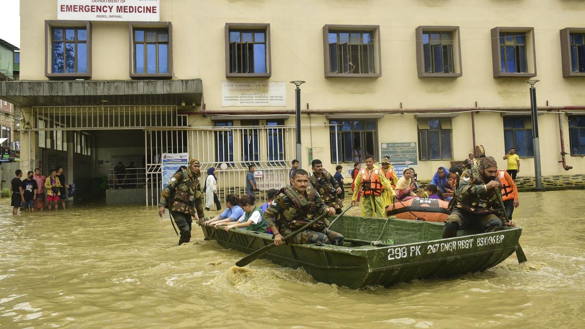 شمال مشرقی ریاستوں میں موسلا دھار بارش و سیلاب سے شدید تباہی، درجنوں اضلاع متاثر