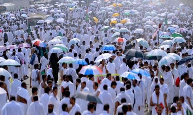 رکن اعظم کی ادائیگی کی تیاری مکمل، لاکھوں حجاج میدان عرفات میں جمع