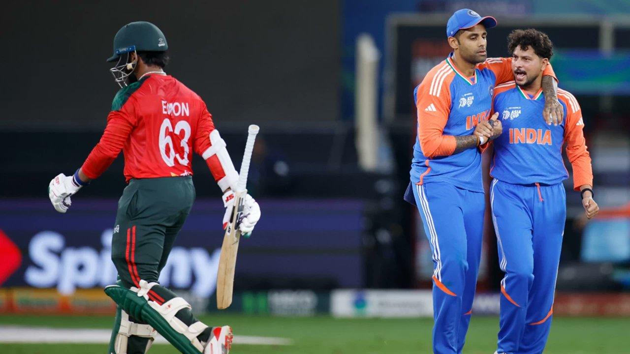ہندوستان نے بنگلہ دیش کو 41 رنز سے شکست دے کر فائنل میں جگہ بنالی