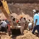 کاسرگوڈ: نیشنل ہائی وے تعمیراتی مقام پر چٹان کھسکنے سے ایک ہلاک، دو زخمی