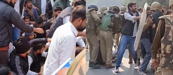 منریگا بچاؤ مارچ پر پولیس تشدد، این ایس یو آئی صدر ورون چودھری کا اعلان: ’جدوجہد نہ رکے گی‘