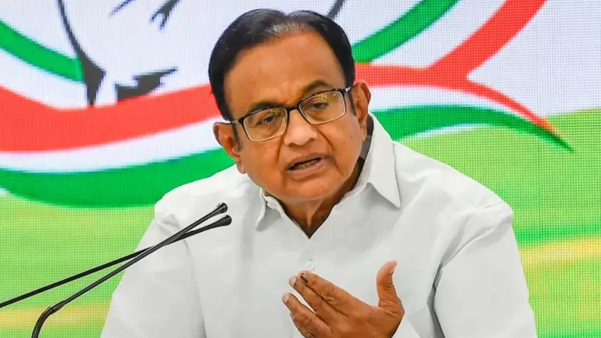 حکومت گاندھی کے نظریات مٹانا چاہتی ہے، یہ دوسری بار قتل کے مترادف ہے: پی چدمبرم