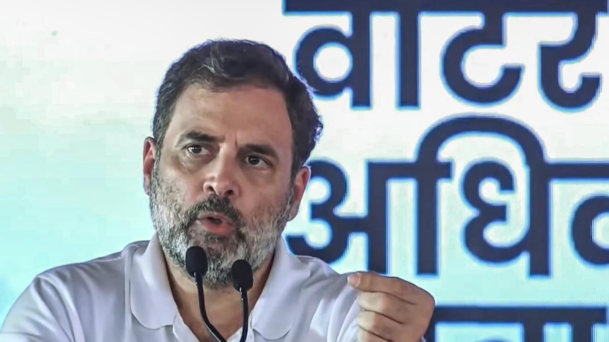 ’’ووٹر ادھیکار یاترا‘‘ میں بجلی کاٹ کر ہماری آواز دبانے کی کوشش کی گئی: راہل گاندھی کا الزام