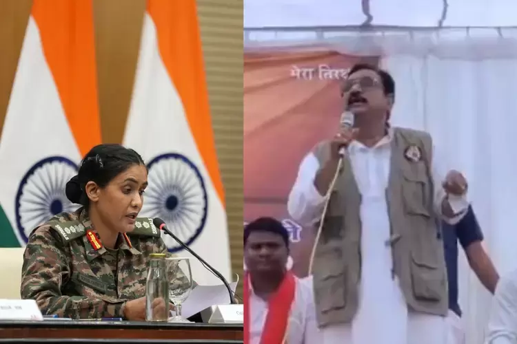 کرنل صوفیہ قریشی کی توہین پر ملک بھر میں غم و غصہ، ایم پی کے وزیر وجے شاہ کیخلاف ایف آئی آر، ہائی کورٹ کا نوٹس، کانگریس کا احتجاجی اعلان